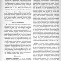 0557 - Page 554 - Travaux originaux. Revue des travaux de gynécologie (1939-1940), par H. Vignes et L. Bigey. Trompes et ovaires / Affections des voies urinaires chez la femme / Glandes mammaires / Fécondation
