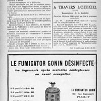 0591 - Page 588-X - Fédération des Associations amicales de médecins du front / A travers l’officiel / Enseignement de la médecine