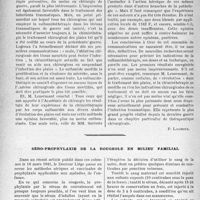 0601 - Page 598 - Travaux originaux. Les sulfamides en chirurgie / Séro-prophylaxie de la rougeole en milieu familial [M. Chevalley]
