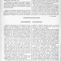 0603 - Page 600 - Travaux originaux. Les « éclipses cérébrales » au cours des poussées hypertensives, d’après le Professeur Donzelot. Examinons maintenant les bases d’un traitement rationnel / Accidents vaccinaux
