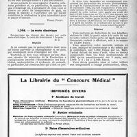 0622 - Page XLV-619 - Automobilisme. Voitures électriques. Gazogènes / La moto électrique / Fiscalité. Amortissement du prix d’une voiture volée