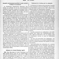 0644 - Page 641 - L'actualité scientifique. La Presse. Sexualité, accroissement pondéral et poids pendant l’enfance et la jeunesse [(Paris médical, 14 décembre 1940)] / Influence de l’alcool éthylique ingéré [(La Presse médicale 28 décembre 1940)] / Traitement de l’eczéma par les sulfamides [(Paris Médical, 10 janvier 1941)]