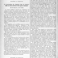 0645 - Page 642 - L'actualité scientifique. Les Sociétés Savantes. Paris. Académie de médecine. La conservation des vitamines dans les aliments. Rôle du froid artificiel et des agents chimiques, (21-1-1941) / Académie de chirurgie. A propos du traitement des blessures cranio-cérébrales, (16-10-1940)