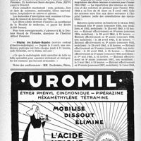 0673 - Page 670-VIII - École de sérologie de la Faculté de médecine de Paris / Hôpital des Enfants-Malades / Hôpital temporaire de la Cité Universitaire / Hôpitaux de Paris