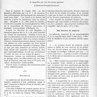0698 - Page 695 - Les devoirs et les droits des médecins. Conclusions internationales votées en 1935 par l'A. P. I. M