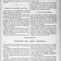 0702 - Page 699 - Critiques et espoirs / Discipline des temps nouveaux