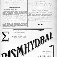 0706 - Page XLV-703 - Médecins de sanatorium / Hôpitaux psychiatriques / Comité consultatif d’hygiène / Inspection de la santé / Médaille d’honneur des épidémies