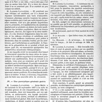 0724 - Page 721 - Faculté de médecine de Paris. Clinique des maladies mentales et de l’encéphale, présentation de malades du 18 janvier 1941, par M. le Professeur Laignel-Lavastine. Un paralytique général peu amélioré par le traitement / Une paralytique générale guérie