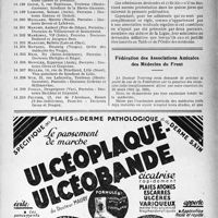 0752 - Page XLVII-749 - Ligue médicale de défense professionnelle, « Le Sou Médical » / Fédération des Associations Amicales des Médecins du Front