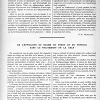 0775 - Page 772 - Crises d’hypoglycémie / De l’efficacité du baume du Pérou et du pétrole dans le traitement de la gale