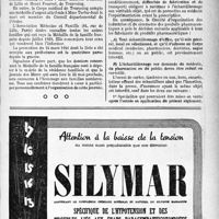 0788 - Page XXXIX-785 - Hommages rendus aux familles médicales / Comité d'organisation dos industries et du commerce des produits pharmaceutiques. règlementation de l'échantillonnage pharmaceutique
