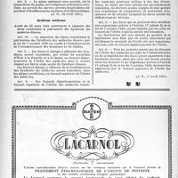 0791 - Page 788-XLII - Hôpitaux / Syndicats médicaux
