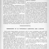 0813 - Page 810 - Les rhinites neuro-endocriniennes, par le Docteur Gabriel Franck. Comment les traiter ? / Persistance de la fontanelle lambdoïde chez l’adulte