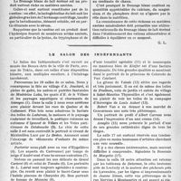 0831 - Page 828 - Le fromage blanc de lait écrémé / Le salon des indépendants