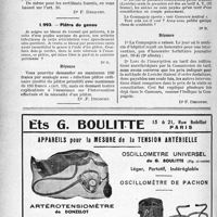 0839 - Page 836-L - Accidents du travail. Soins donnés à un blessé du travail hospitalisé / Plâtre du genou / Tarification de l’infiltration « Leriche »