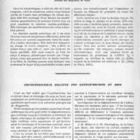 0861 - Page 858 - La réaction xantho-protéique chez les néphrétiques, Docteur Robert Tricot / Dégénérescence maligne des adénofibromes du sein