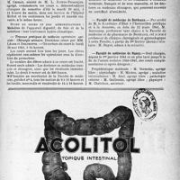 0888 - Page VII-885 - Dernières nouvelles / Académie de médecine / Faculté de médecine de Paris / Institut d’hygiène de la Faculté de médecine de Paris / Faculté de médecine de Bordeaux / Faculté de médecine de Nancy