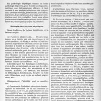 0946 - Page 943 - Quelques points de pathologie hépatique en pédiatrie, par le Docteur Jean Godonnèche. Étiologie des affections hépatiques