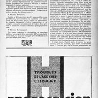 0984 - Page XI-981 - La question des cures thermales / Quel est le chiffre de population nécessaire pour faire vivre un médecin ?