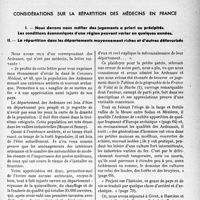 1076 - Page 1073 - Propos du jour / Considérations sur la répartition des médecins en France [J. Noir]