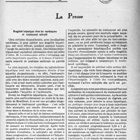1126 - Page 1119 - L’actualité scientifique. La presse. Fragilité hépatique chez les cardiaques et traitement salicylé [(Le Bulletin médical, 29 mars 1941)]