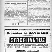 1139 - Page 1132-XXXIV - Sur la natalité en France / A propos de variole. Procédé simpliste / Questions fiscales. La remise des impôts des prisonniers. Dégrèvement d’office