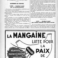 1141 - Page 1134-XXXVI - Questions fiscales. La remise des impôts des prisonniers. Remise gracieuse / Correspondance / Accidents du travail. Accident causé par un bombardement / Accident causé par l’action violente d'un autre ouvrier