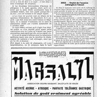 1145 - Page 1138-XL - Application des tarifs d’honoraires. Assurances sociales. Traitement d'un A. S. hospitalisé / Automobilisme. Emploi de l'essence mélangée à l’alcool