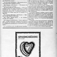 1152 - Page VII-1145 - Dernières nouvelles / Faculté de médecine de Paris / Clinique de la tuberculose