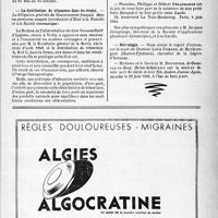 1200 - Page VII-1189 - Paris / Établissements thermaux ouverts / La distribution de vitamines dans les écoles / Naissances / Nécrologie [Docteur Louis Durand, Andrée Jeanne-Agnès]