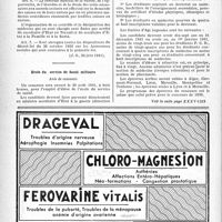 1203 - Page 1192-X - Assurances sociales / École du service de Santé militaire