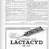 1241 - Page 1230-XII - Liste des médecins Bénéficiaires de citations. homologuées après révision et donnant droit au port de la nouvelle. Croix de guerre 1939-1940 (suite) / Conseil de l’Ordre des médecins des Ardennes