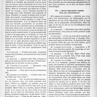1246 - Page 1235 - Travaux originaux. Faculté de médecine de Paris. Clinique des maladies mentales et de l'encéphale. Présentation de malades du 15 février 1941, (Trois mélancoliques), par M. le Professeur Laignel-Lavastine, rédigée par M. Lionel Vidart / Accès dépressifs répétés chez une intermittente