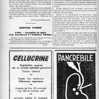 1279 - Page 1268-L - Application des tarifs d'honoraires. Pensionnés de guerre. Pneumothorax et pensionnés de guerre / Questions diverses. Formalités de dépôt d’un nouveau-né à l’Assistance Publique