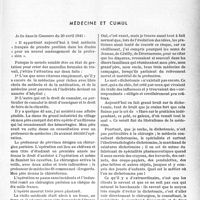 1306 - Page 1295 - Partie professionnelle / Médecine et cumul