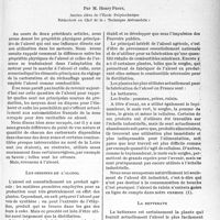 1312 - Page 1301 - Chronique automobile. L’alcool : production, vente, dénaturation, par M. Henry Petit. Les origines de l’alcool / La betterave