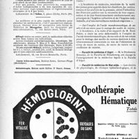 1331 - Page 1320-VI - Renseignements / Dernières nouvelles / Académie de médecine / Faculté de médecine d’Alger / Faculté de médecine de Marseille
