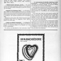 1332 - Page VII-1321 - Faculté de médecine de Marseille / Collège de France / Paris / Établissements thermaux ouverts / Bourses de la Fondation Roux / Contre la stérilité involontaire / Le regroupement des familles séparées au cours de la guerre