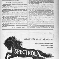 1356 - Page XXXV-1345 - Inspection médicale de la Santé / Hôpitaux psychiatriques / Comité de l’Assistance de France / Défense passive