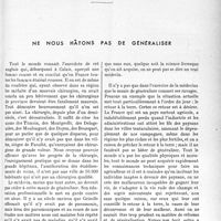 1372 - Page 1361 - Propos du jour / Ne nous hâtons pas de généraliser [J. Noir]
