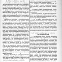 1380 - Page 1369 - L'actualité scientifique. La presse. La lithlase cholédocienne camouflée [(Paris médical, 10 avril 1941)] / L’hérédité de l’épilepsie [(Gazette des Hôpitaux, 12 avril 1941)] / Le 1er Institut scientifique pour les recherches sur les dangers du tabac [(Munch. Mediz. Wochens. 20 juin 1941)]