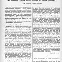 1387 - Page 1376 - Accidents du travail. Les pansements « rares » sont-ils possibles en pratique journalière ?, par le Docteur Fernand Decourt