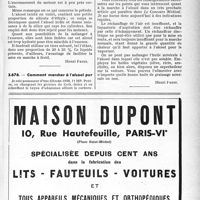 1398 - Page XLI-1387 - Automobilisme. Le gas-oil, le pétrole, l'alcool teinté peuvent-ils être utilisés comme carburant? / Comment marcher à l’alcool pur