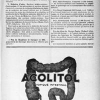 1404 - Page VII-1393 - Faculté de médecine de Paris / Prix de l’Académie de chirurgie en 1941