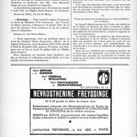 1405 - Page 1394-VIII - Prix de l’Académie de chirurgie en 1941 / Mariage / Nécrologie [Madame Yves Loisance, Docteur Victor Gardette] / Conseil de l’Ordre des Médecins du département de la Seine. Communiqués / Pour les enfants de médecins du département de la Seine