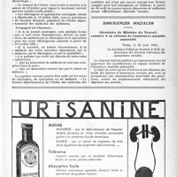 1406 - Page IX-1395 - Conseil de l’Ordre des médecins des Ardennes / Assurances sociales. Circulaire du Ministre du Travail relative à la réforme de l’assurance-maladie maternité