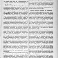 1420 - Page 1409 - L’actualité scientifique. La Presse. Un accident mal connu de l'insulinothérapie au cours de la cure de Sakel : le coma prolongé non- hypoglycémique [(La Presse médicale, 5 avril 1941)] / L'activité électrique cérébrale des épileptiques [(Le Bulletin médical, 1eravril 1941)]