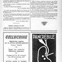 1430 - Page XXXIII-1419 - Enseignement de la médecine / Inspection médicale de la santé