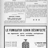 1439 - Page 1428-XLII - Automobilisme. Comment démarrer uniquement à l’alcool / Questions diverses. Droits de la veuve d’un pensionné de guerre
