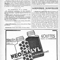 1443 - Page 1432-VI - Renseignements / Dernières nouvelles / Clinique de la tuberculose